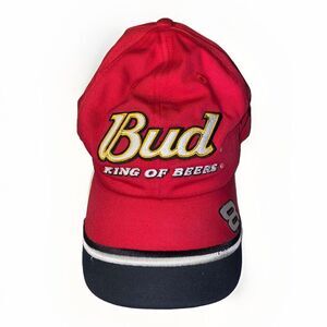 Vintage Y2K Era Dale Earnhardt‎ Jr #8 Bud Budweiser Hat - Chase Authentics